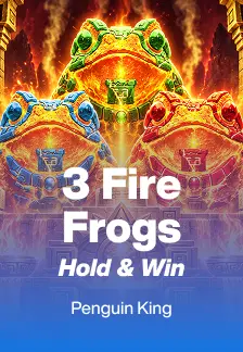 3 Fire Frogs: Hold & Win