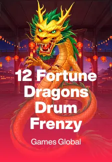 12 Fortune Dragons Drum Frenzy